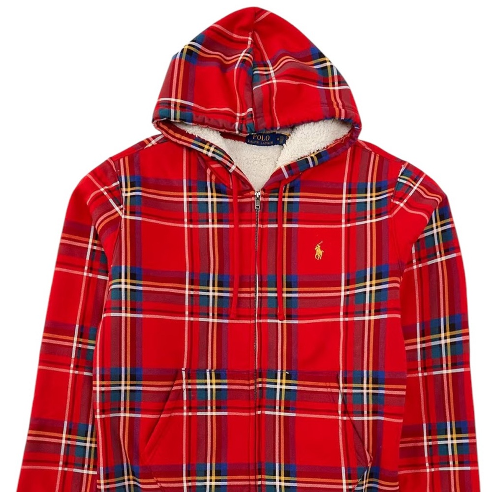 Polo by Ralph Lauren NWT Red Plaid Hoodie